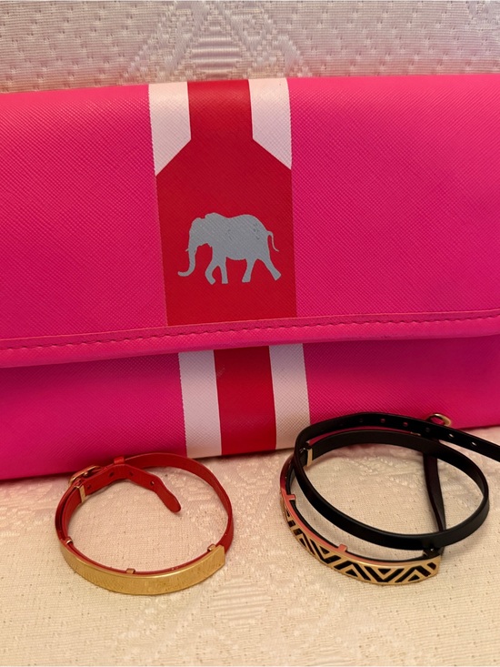 Stella & Dot Jewelry - Stella and Dot wrap Bracelets with Jewelry Clutch